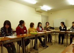 第1回　教育学部理系女子会（2014.02.17）の様子