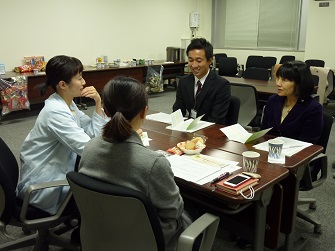 第２回さんかくカフェの様子