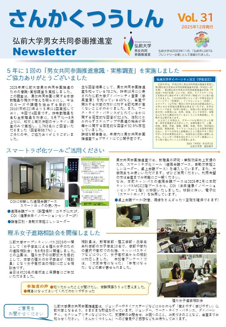 さんかくつうしん vol.31